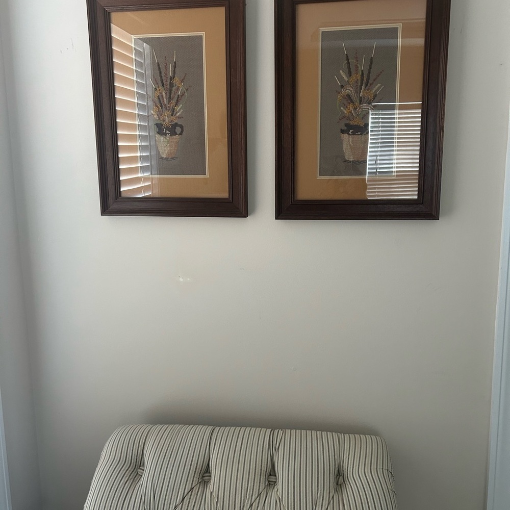 Brown Framed Wall Art Decor